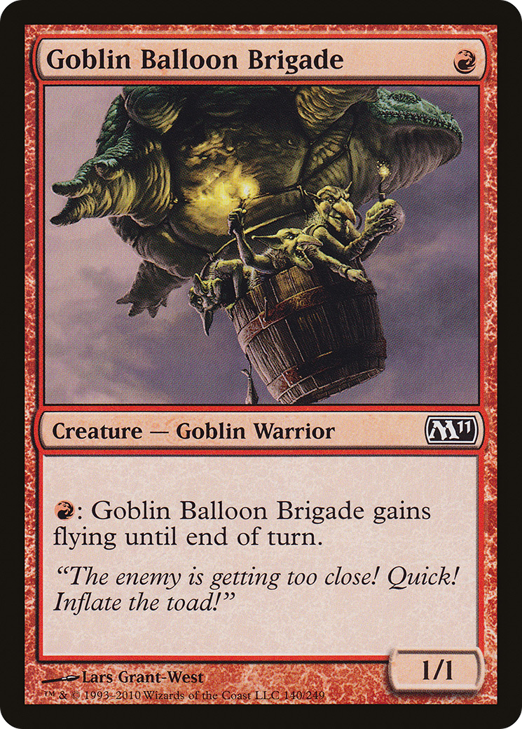 Goblin Balloon Brigade (140) Foil - Magic 2011