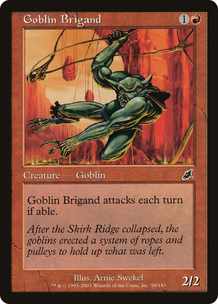 Goblin Brigand (094) Foil - Scourge
