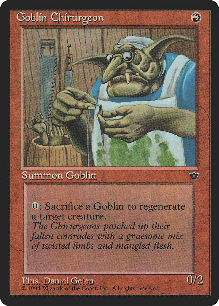Goblin Chirurgeon (a) - Fallen Empires