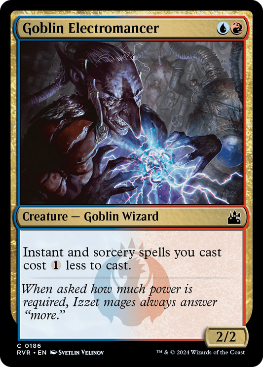 Goblin Electromancer (186) - Ravnica Remastered