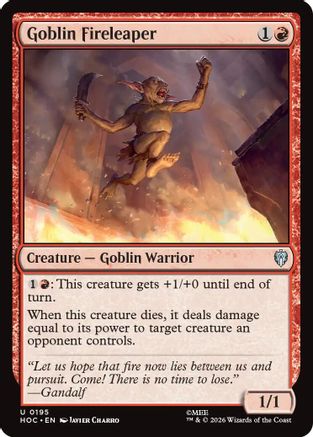 Goblin Fireleaper (195) - The Hobbit: Eternal-Legal