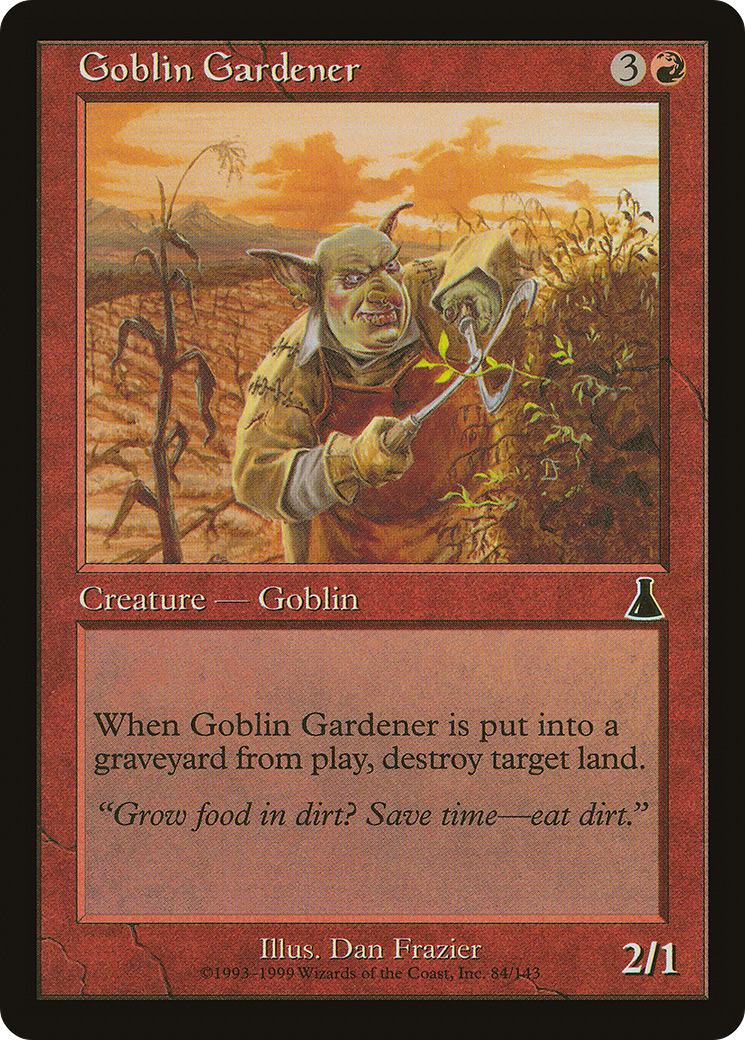 Goblin Gardener (084) Foil - Urza's Destiny