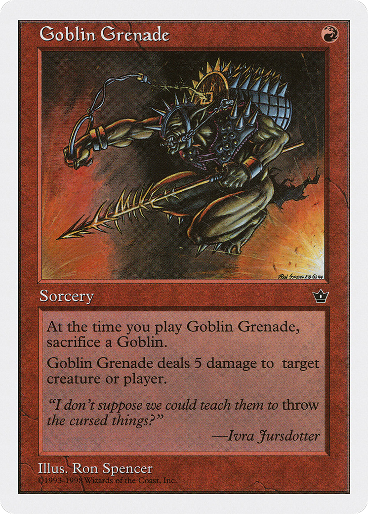 Goblin Grenade (032) - Anthologies