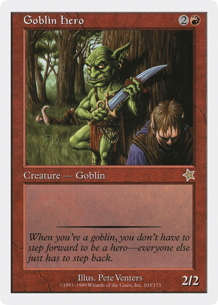 Goblin Hero (103) - Starter 1999