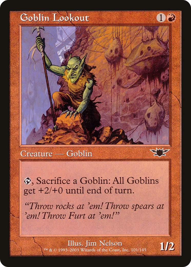 Goblin Lookout (101) Foil - Legions