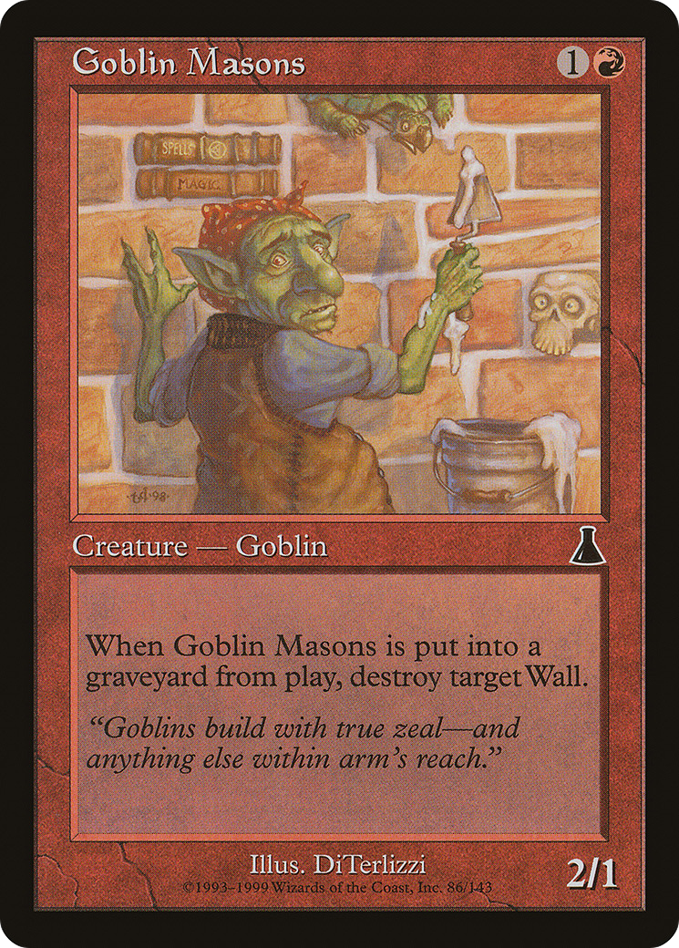 Goblin Masons (086) - Urza's Destiny