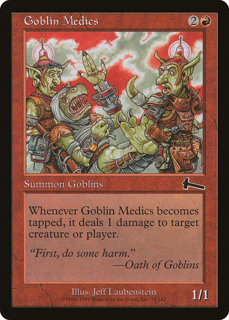 Goblin Medics (079) - Urza's Legacy