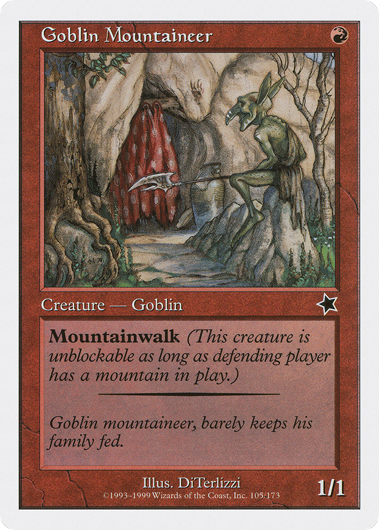 Goblin Mountaineer (105) - Starter 1999
