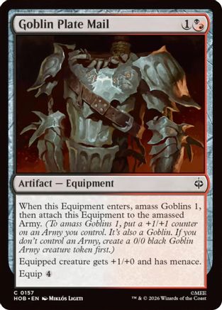 Goblin Plate Mail (157) Foil - The Hobbit