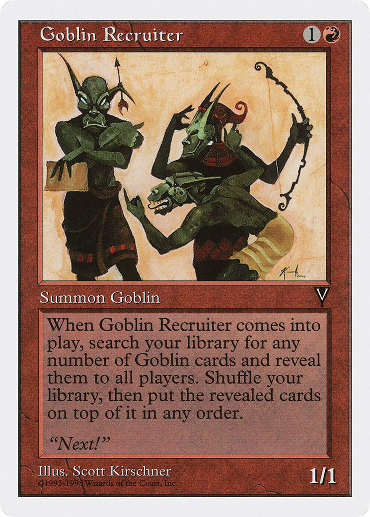 Goblin Recruiter (038) - Anthologies