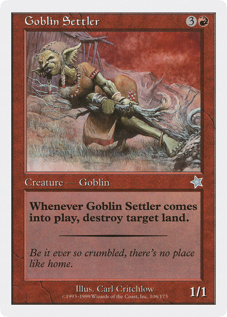 Goblin Settler (106) - Starter 1999