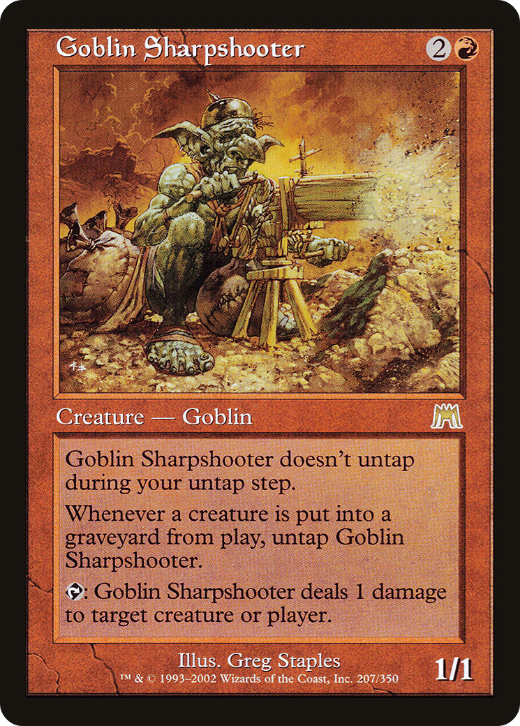 Goblin Sharpshooter (207) Foil - Onslaught