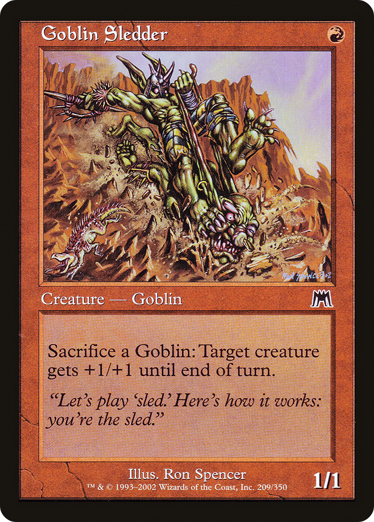 Goblin Sledder (209) - Onslaught
