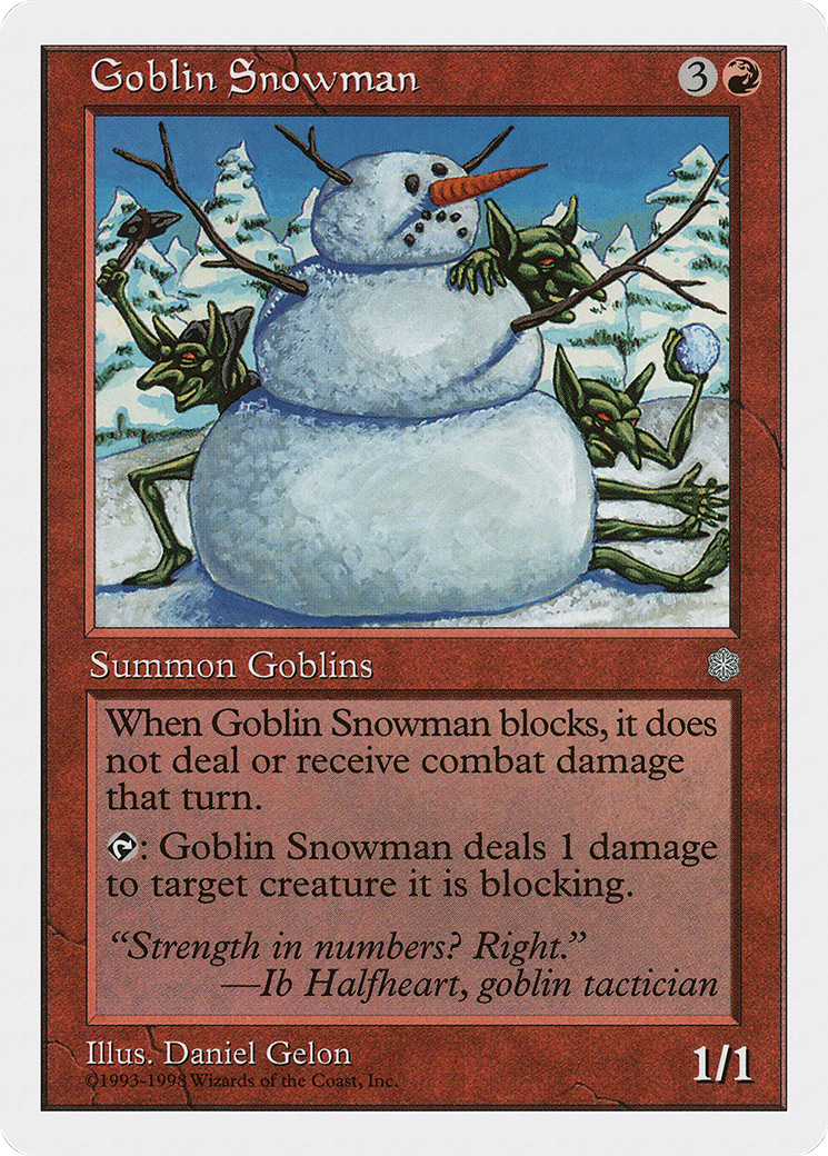 Goblin Snowman (039) - Anthologies
