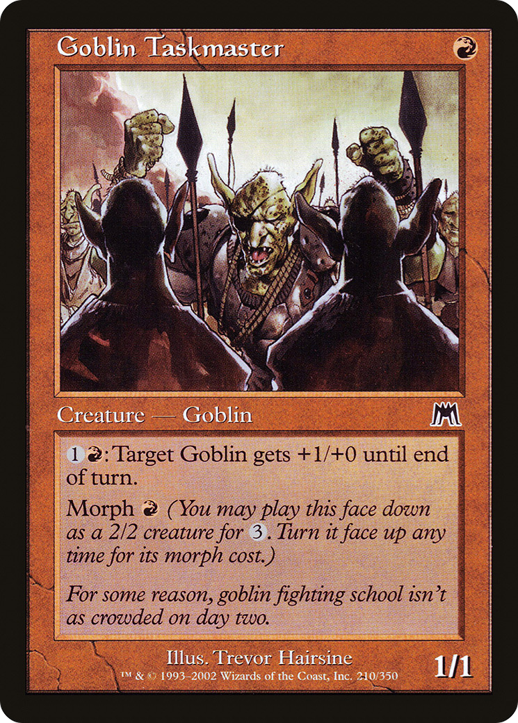 Goblin Taskmaster (210) - Onslaught