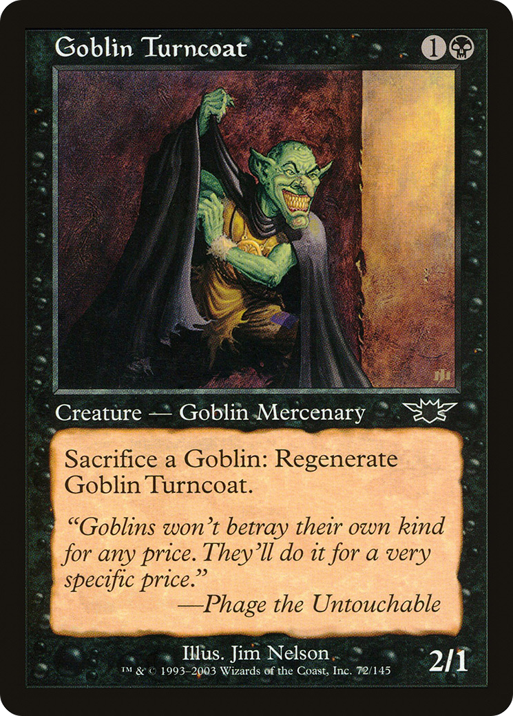 Goblin Turncoat (072) - Legions