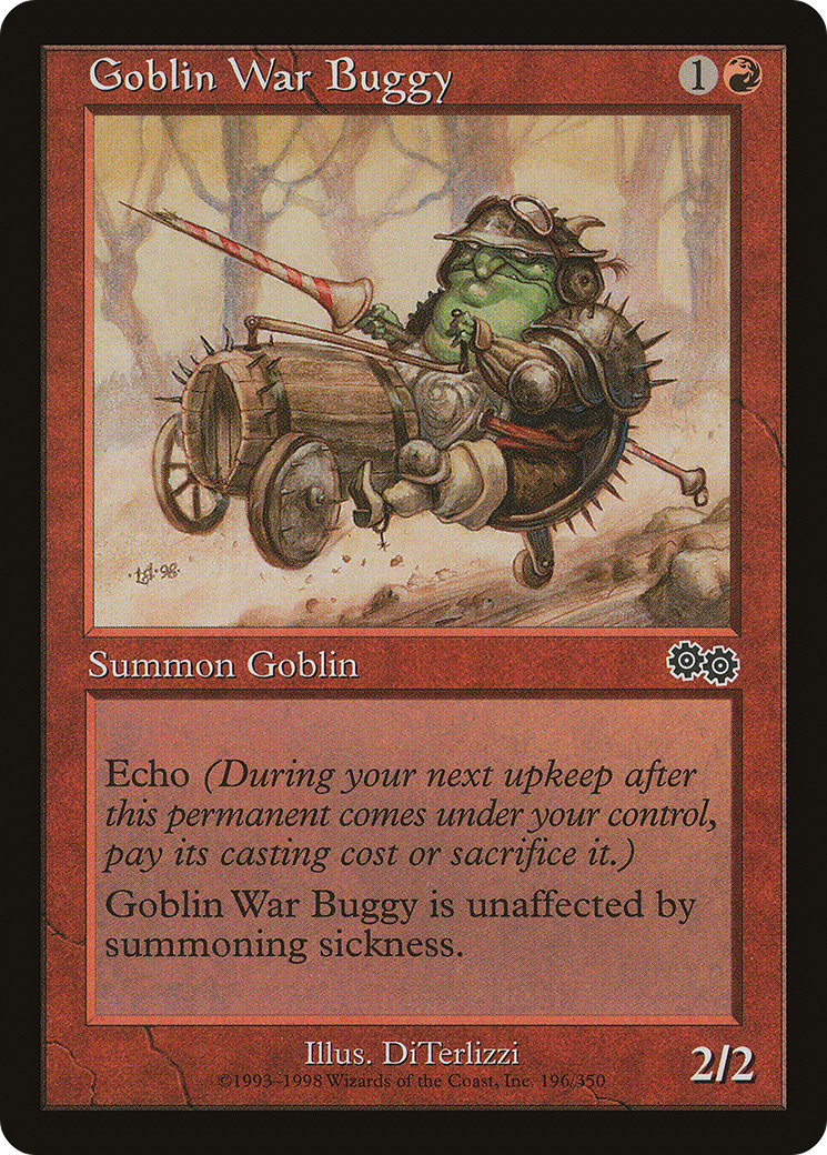 Goblin War Buggy (196) - Urza's Saga
