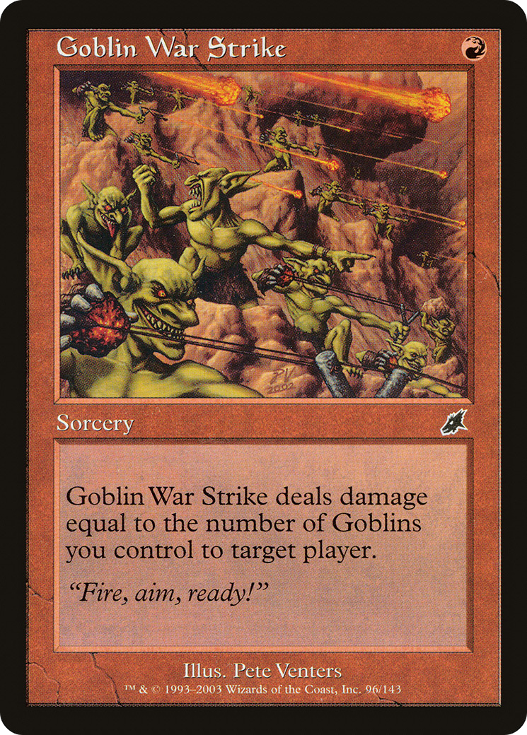 Goblin War Strike (096) - Scourge
