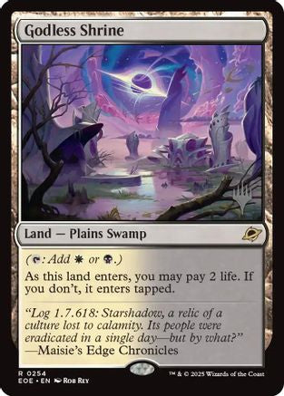 Godless Shrine (Promo Pack) (254) Foil - Edge of Eternities