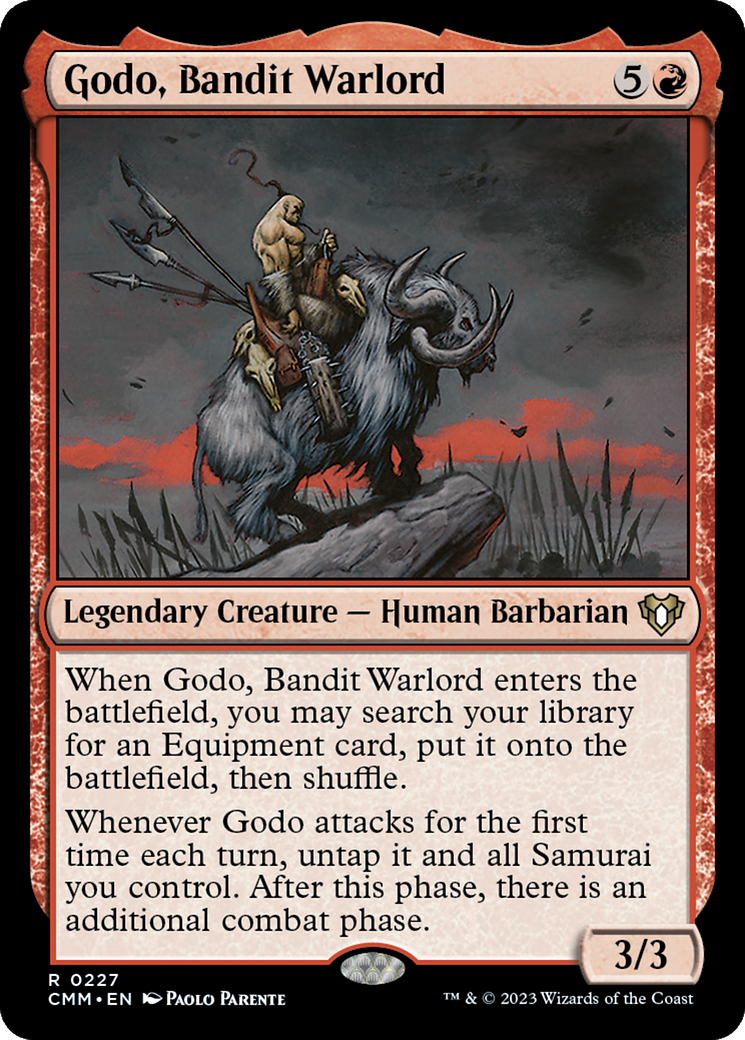 Godo, Bandit Warlord (227) Foil - Commander Masters
