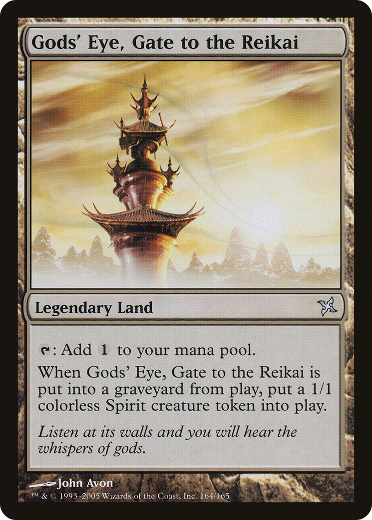 Gods' Eye, Gate to the Reikai (164) Foil - Betrayers of Kamigawa