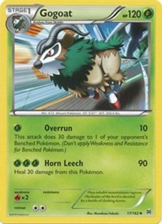 Gogoat (17) Reverse Holofoil - BREAKthrough