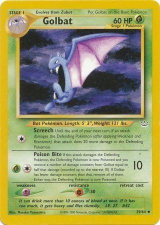 Golbat (29) (Unlimited) - Neo Revelation