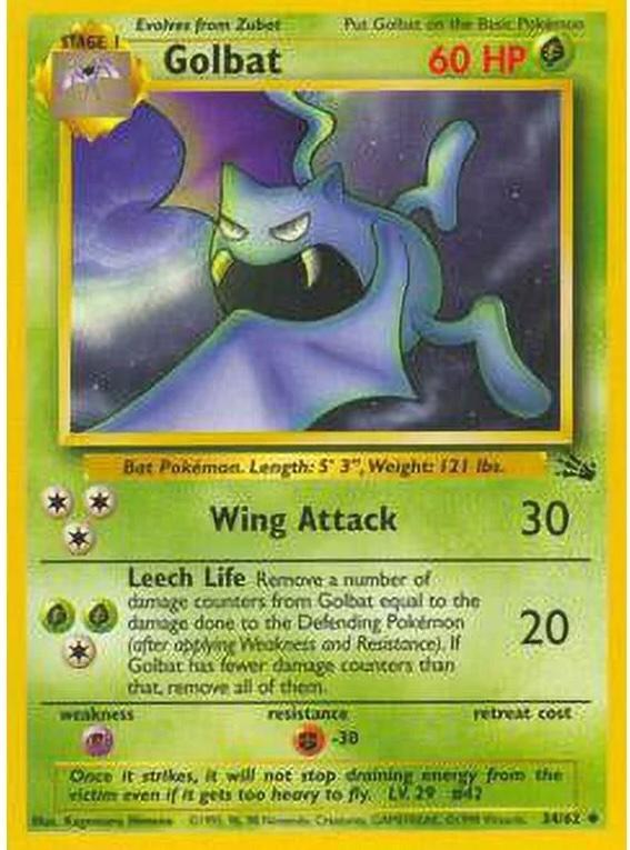 Golbat (34) (Unlimited) - Fossil