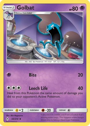 Golbat (65) - Unbroken Bonds