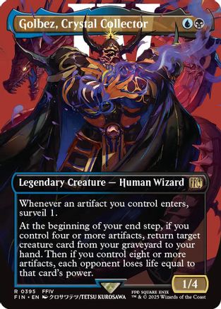 Golbez, Crystal Collector (Borderless) (395) Foil - FINAL FANTASY