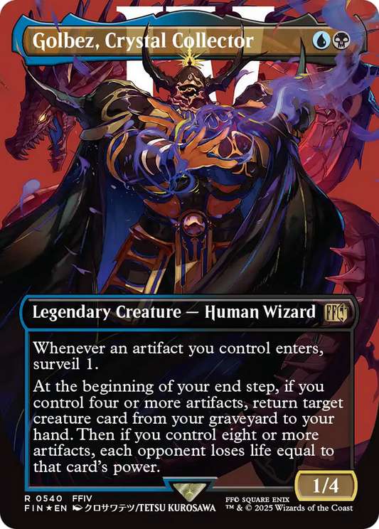 Golbez, Crystal Collector (Borderless) (540) Surge Foil - FINAL FANTASY