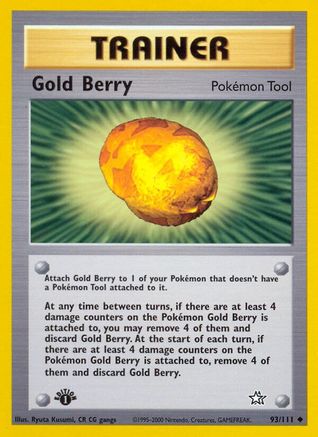 Gold Berry (93) (1st Edition) - Neo Genesis