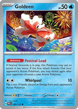 Goldeen (20) - Prismatic Evolutions