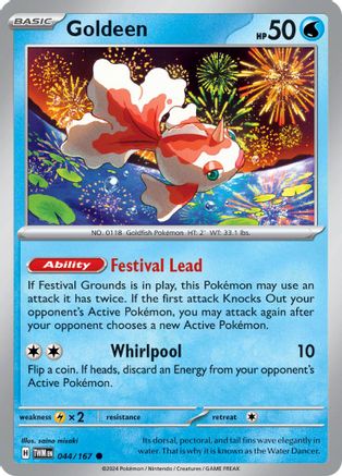 Goldeen (44) Reverse Holofoil - Twilight Masquerade