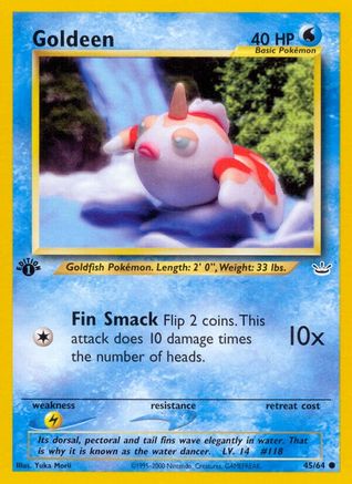 Goldeen (45) (1st Edition) - Neo Revelation