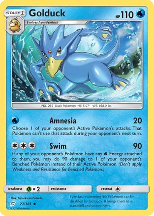 Golduck (27) - Team Up