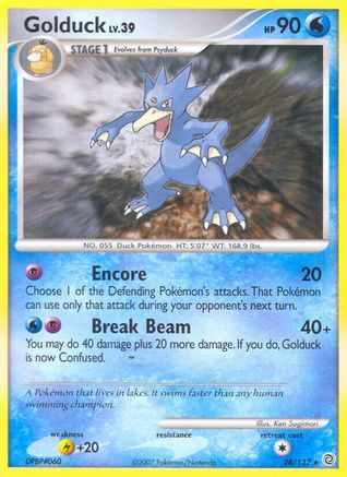 Golduck (28) - Secret Wonders