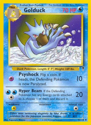 Golduck (43) - Legendary Collection