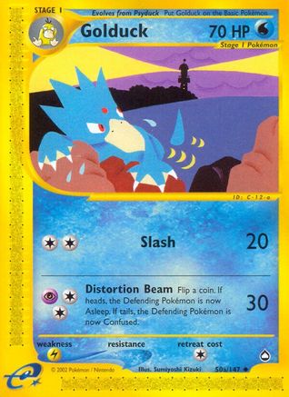 Golduck (50) Reverse Holofoil - Aquapolis