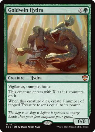 Goldvein Hydra (270) - Commander: Secrets of Strixhaven
