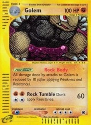 Golem (14) Holofoil - Expedition