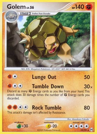 Golem (19) - Arceus