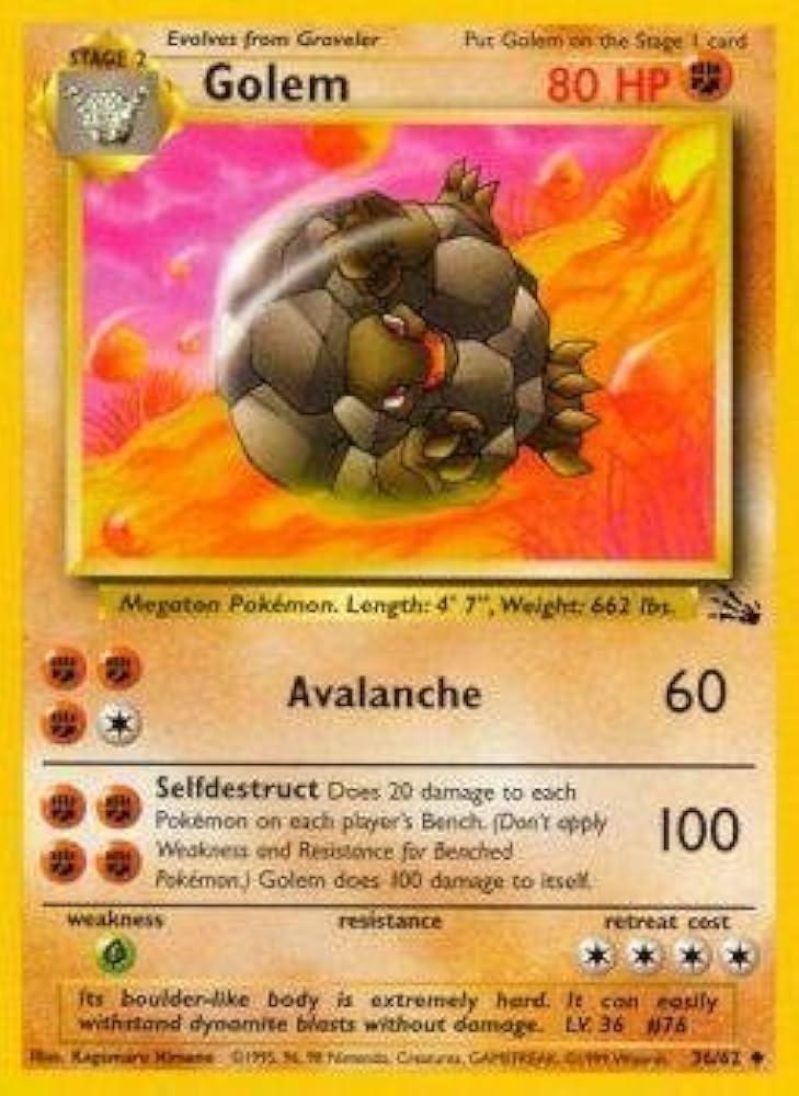 Golem (36) (Unlimited) - Fossil