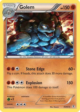 Golem (45) Holofoil - Generations