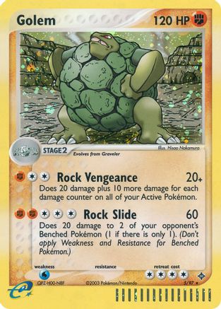 Golem (5) Holofoil - Dragon