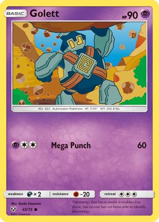 Golett (43) - Shining Legends