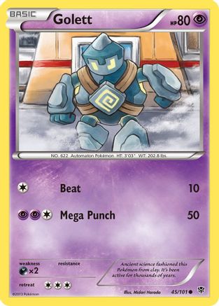 Golett (45) Reverse Holofoil - Plasma Blast
