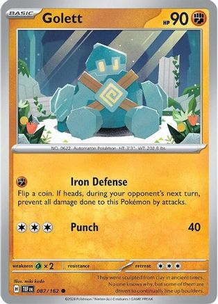 Golett (87) Reverse Holofoil - Temporal Forces