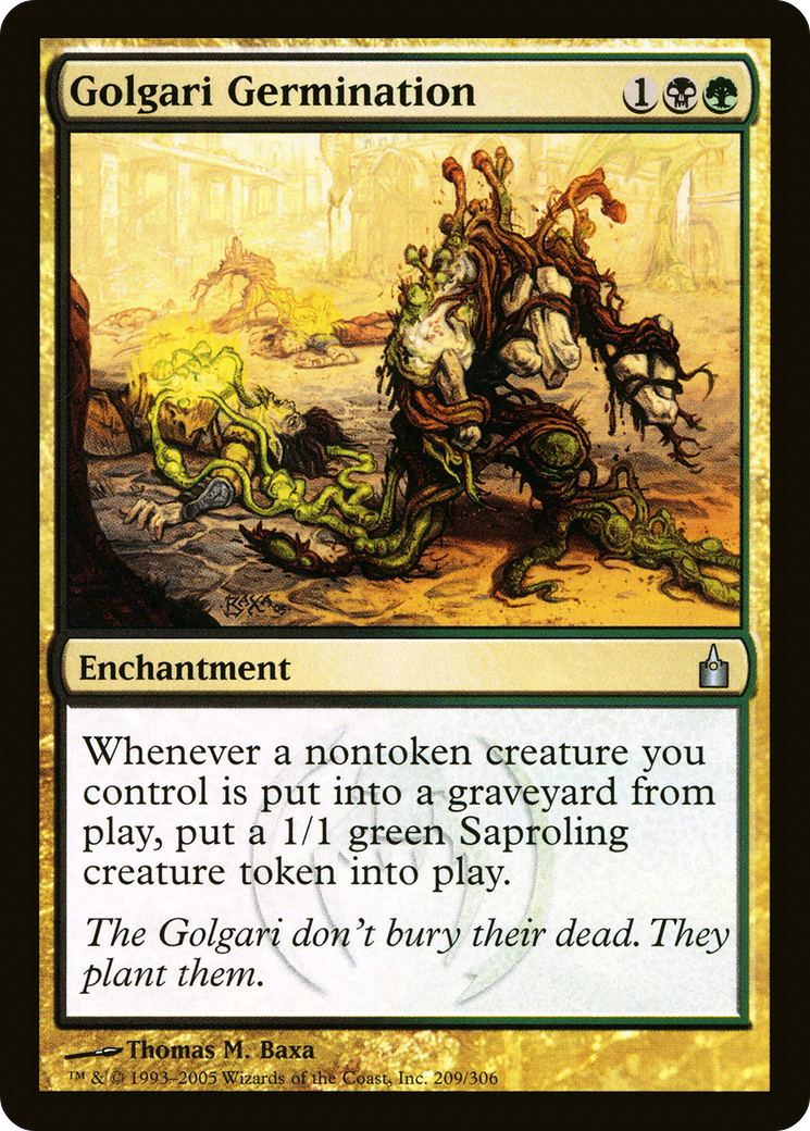 Golgari Germination (209) Foil - Ravnica: City of Guilds