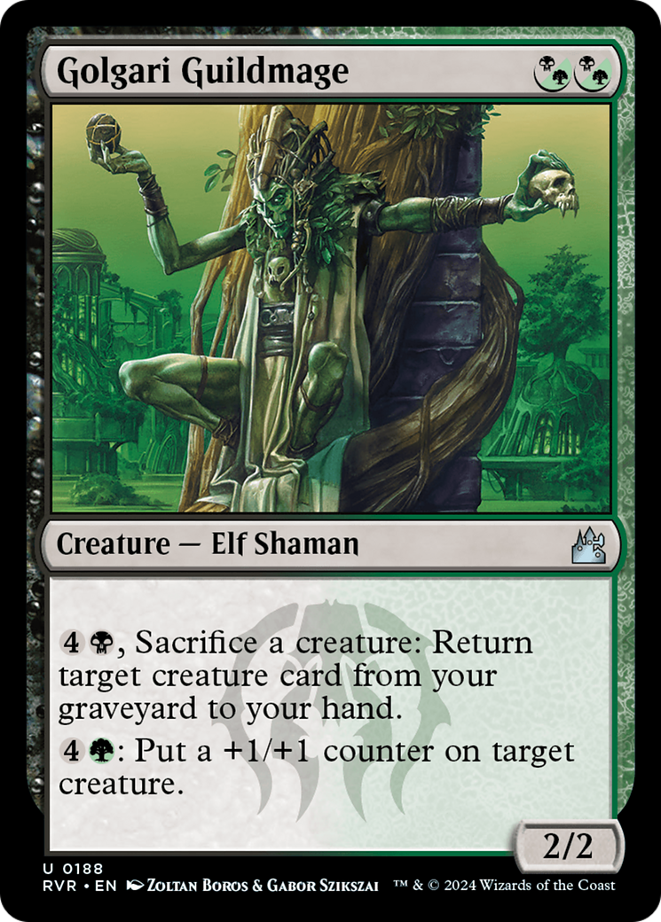 Golgari Guildmage (188) - Ravnica Remastered